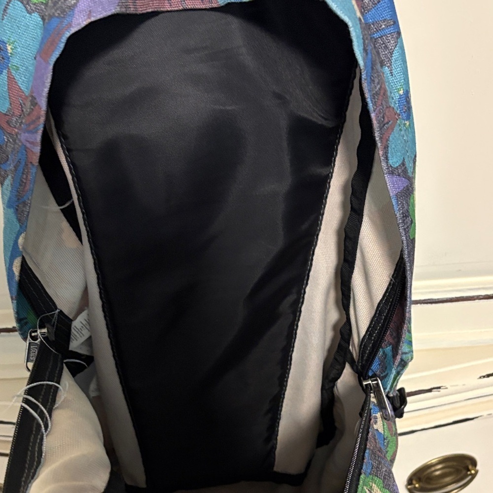 Vans Men's Blue Floral Backpack - Picture 4 of 7